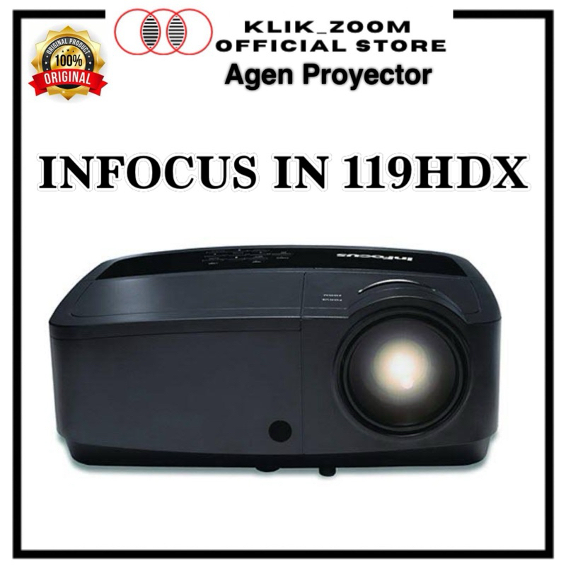 Jual PROYECTOR INFOCUS IN 119HDX ORIGINAL PRODUCT | Shopee Indonesia