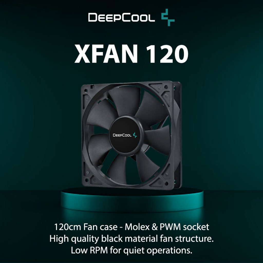 Jual Deepcool XFAN 12cm - Hitam Fan Casing | Shopee Indonesia