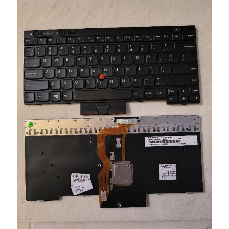 LXDDP T430 T430S X230 T530 W530 Laptop Replacement Keyboard For Lenovo IBM ThinkPad T430 T430S T430I X230 X230T X230I T530 W530 (Not Fit T430U X230S) With Pointer(no Backlit), Black