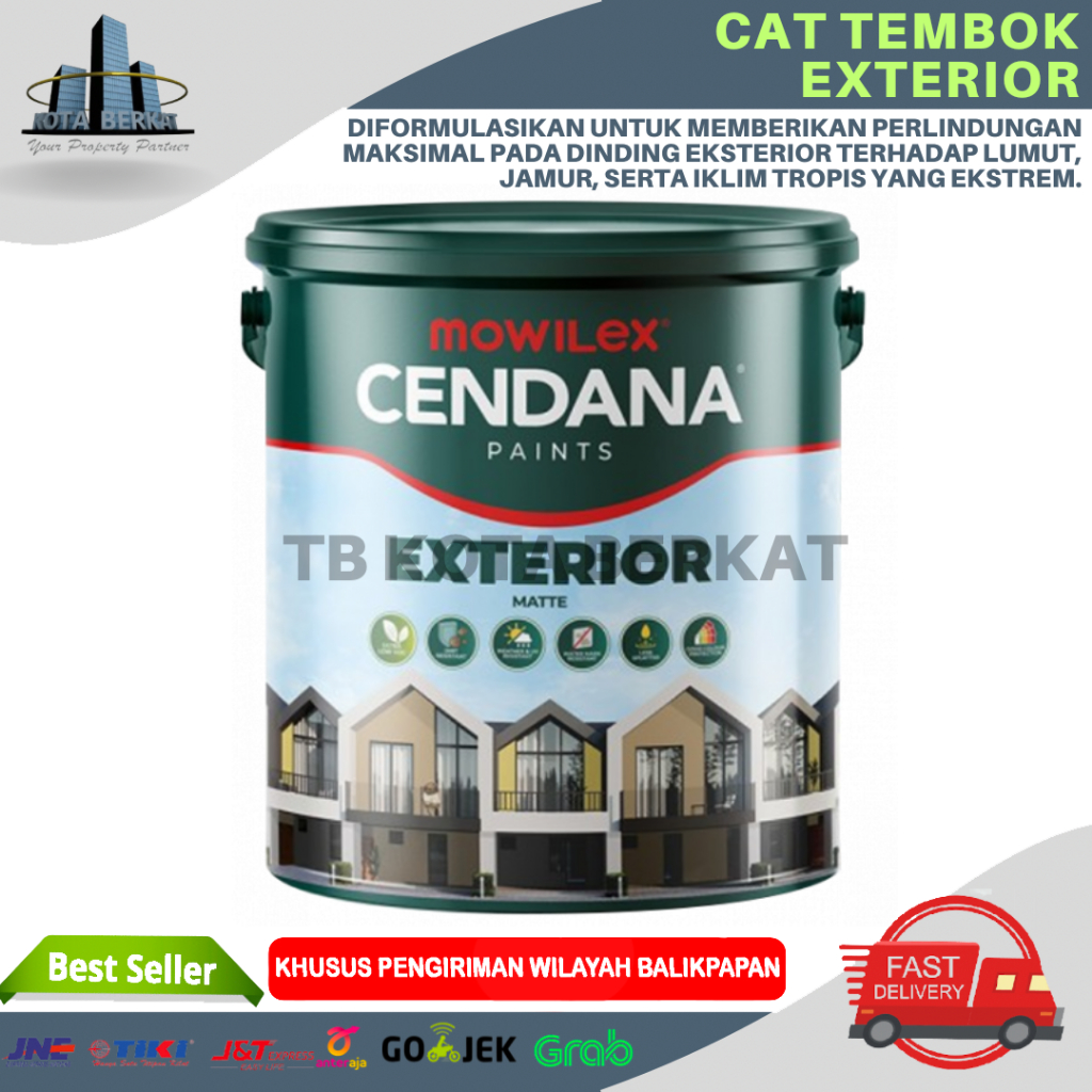 Jual Cat Mowilex Cendana Cat Tembok Exterior Mowilex Cendana Kg Shopee Indonesia