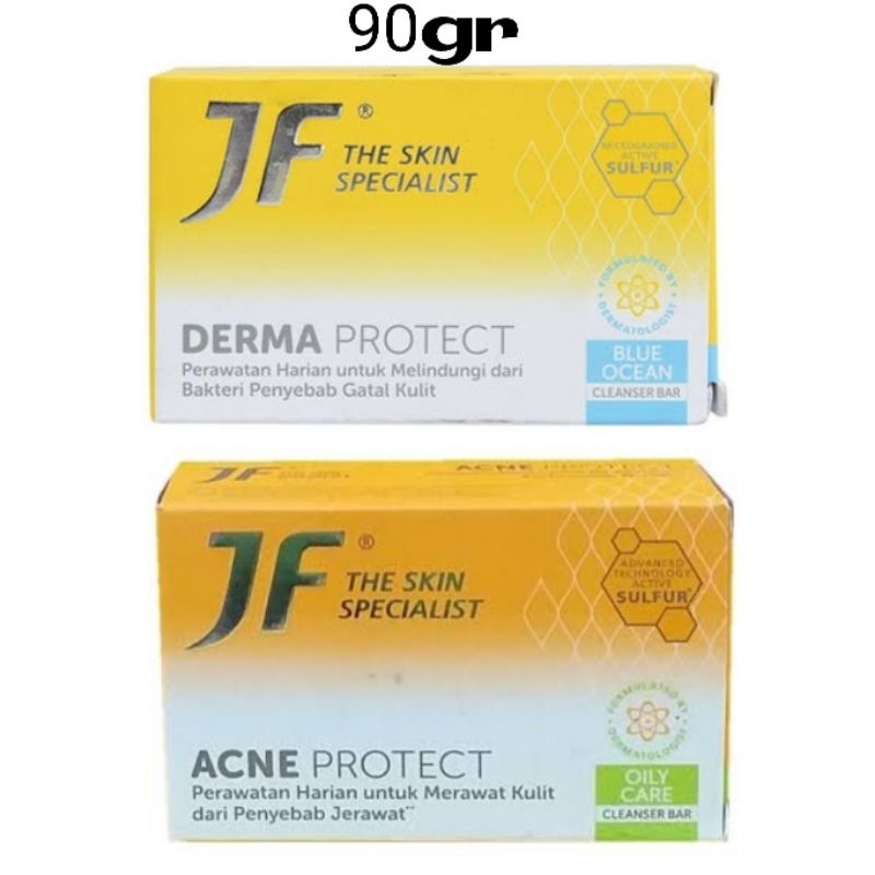 Jual JF Sulfur Acne Protect 90gr Dermamed / Mild Care Cleanser Bar