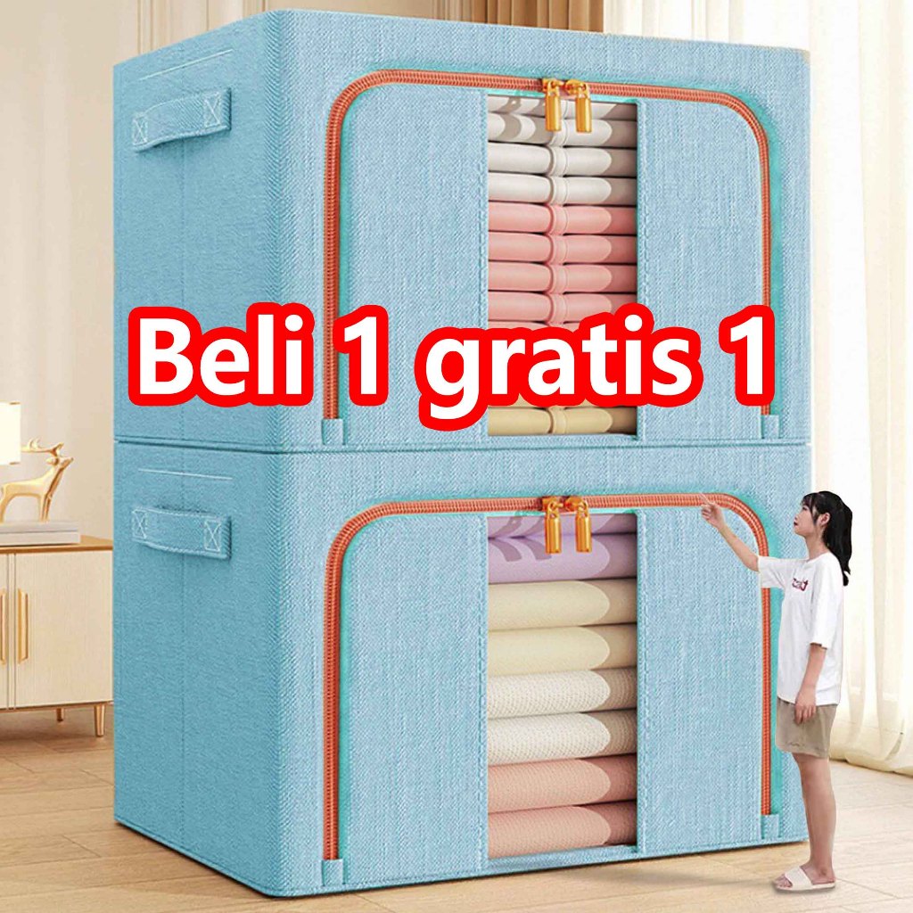 Jual storage box 66L/110L kotak penyimpanan container box tahan lembab ...