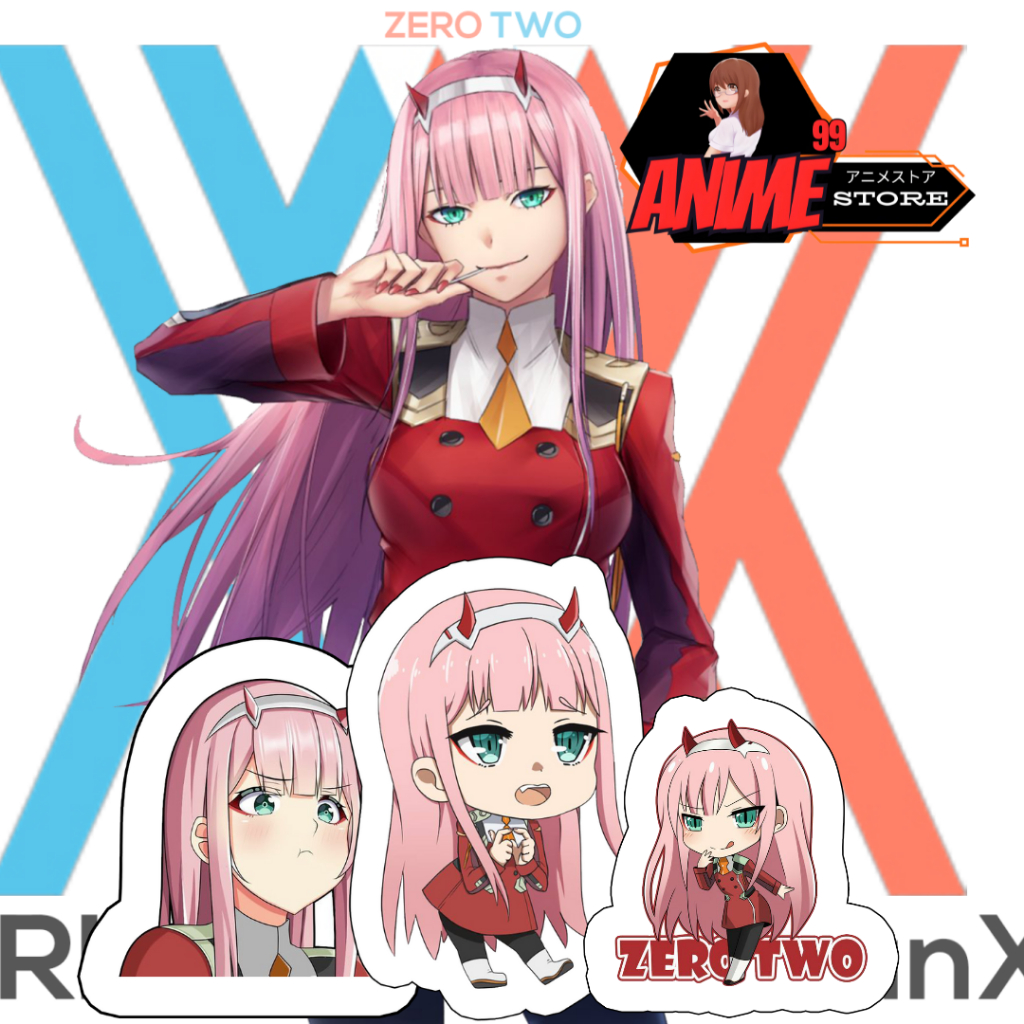 Jual gantungan kunci Darling in the Franxx zero two | Shopee Indonesia