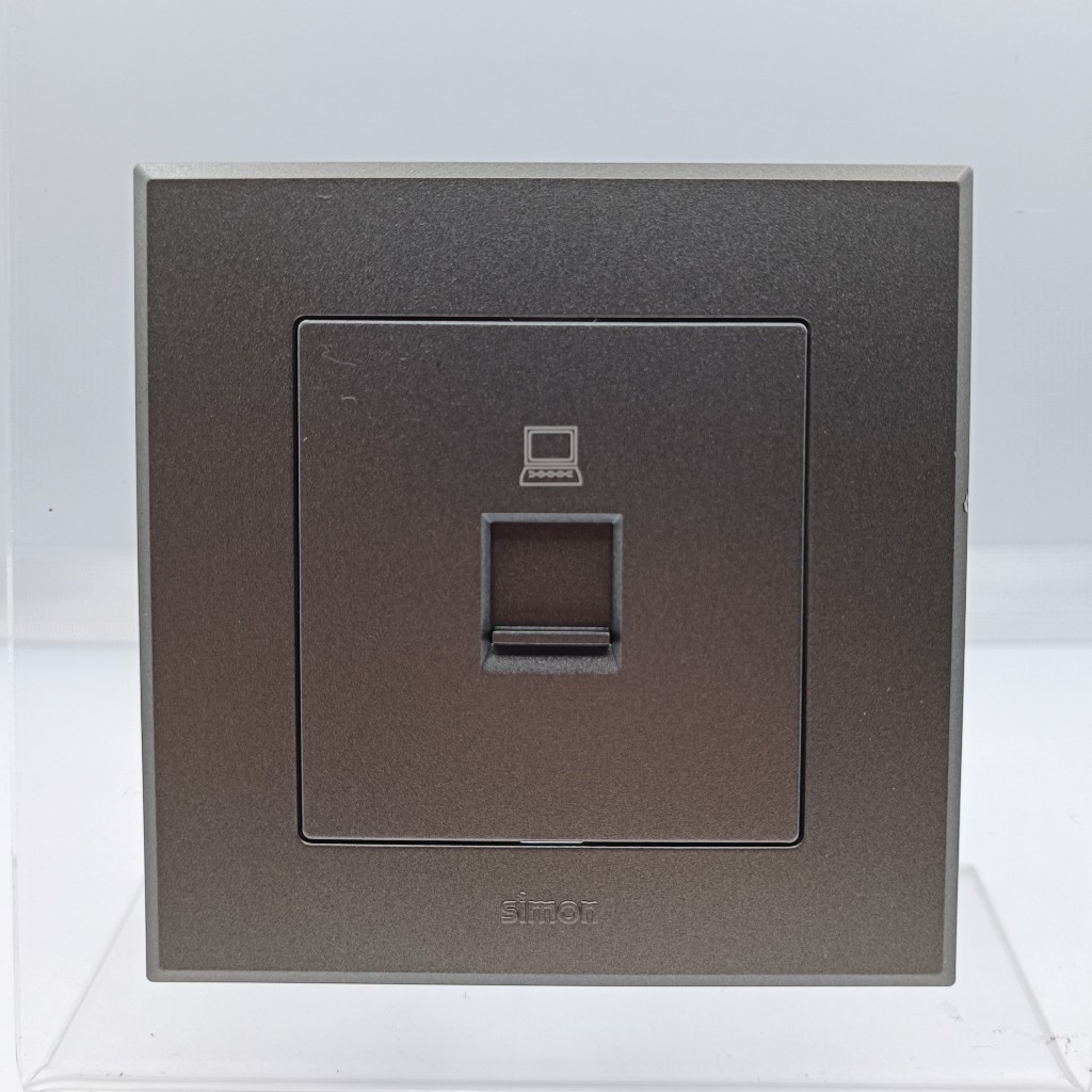 Jual SIMON E3 GREY OUTLET DATA CAT 6 RJ 45 | Shopee Indonesia