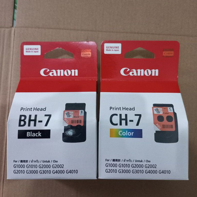 Jual Print Head Cartridge Canon Bh 7 Ch 7 Black Color Printhead Tinta Canon G1010 G2010 Shopee