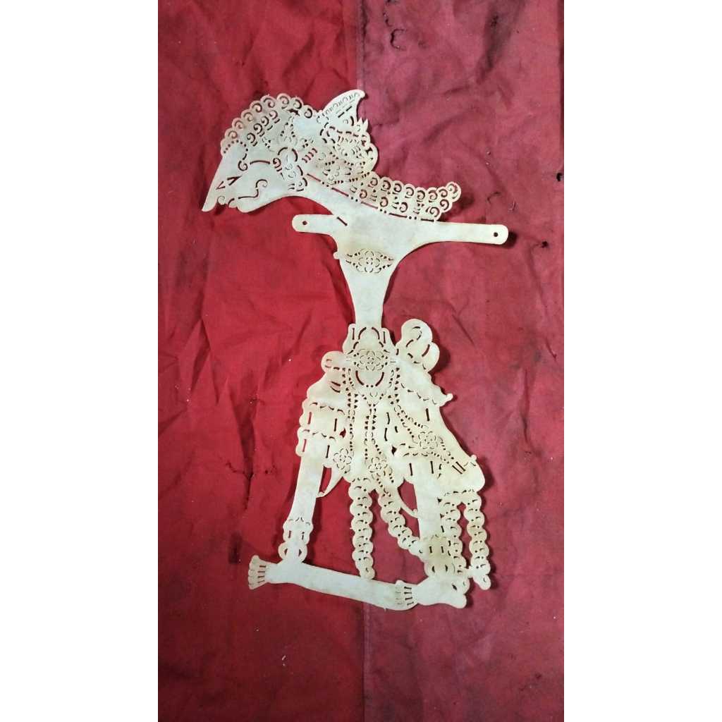 Jual Wayang Putihan Bahan Wayang Kulit Abimanyu Ukuran Standar Murah