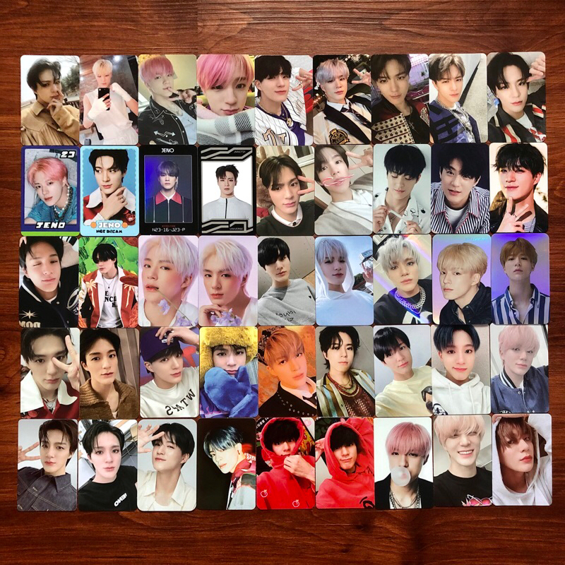 Jual Photocard Jeno Part 2 Pc Jeno Nct Dream Pob Istj Smoothie Hot Sauce Shopee Indonesia