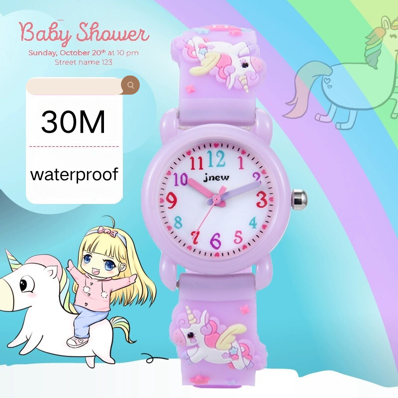 Jual Jam tangan anak perempuan untuk usia 3-15 tahun Jam tangan anak
