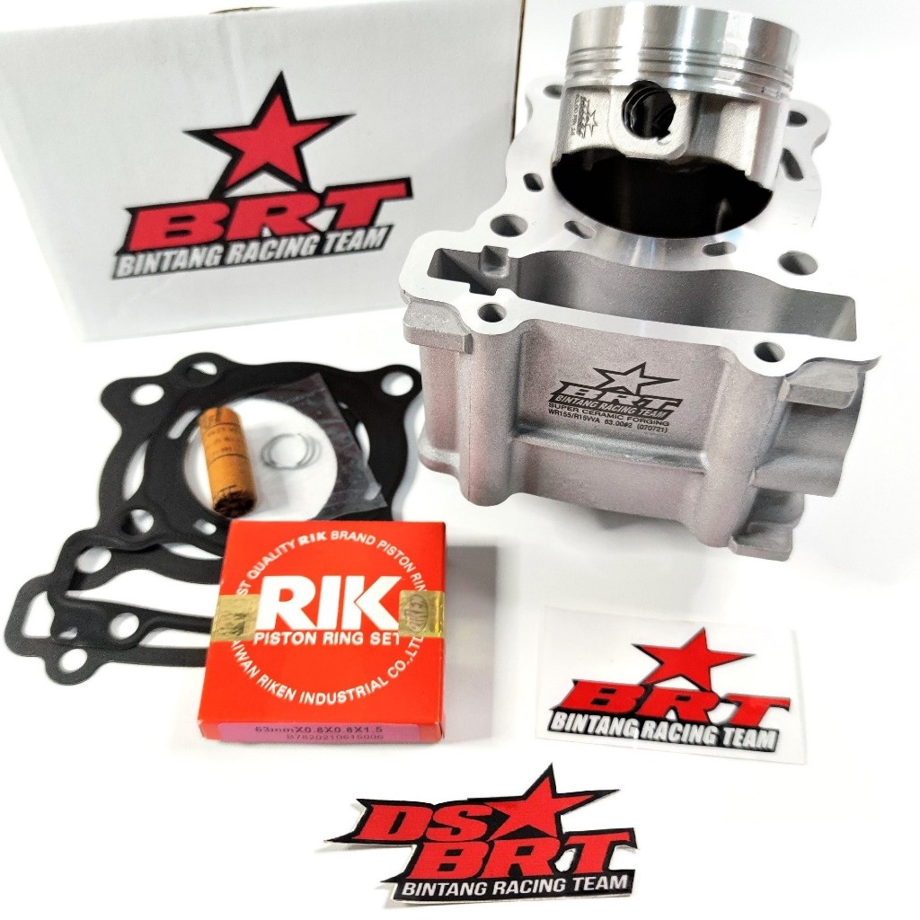 Jual Blok BRT Bore Up Ceramic Keramik 63 mm NMAX WR AEROX LEXI VIXION ...
