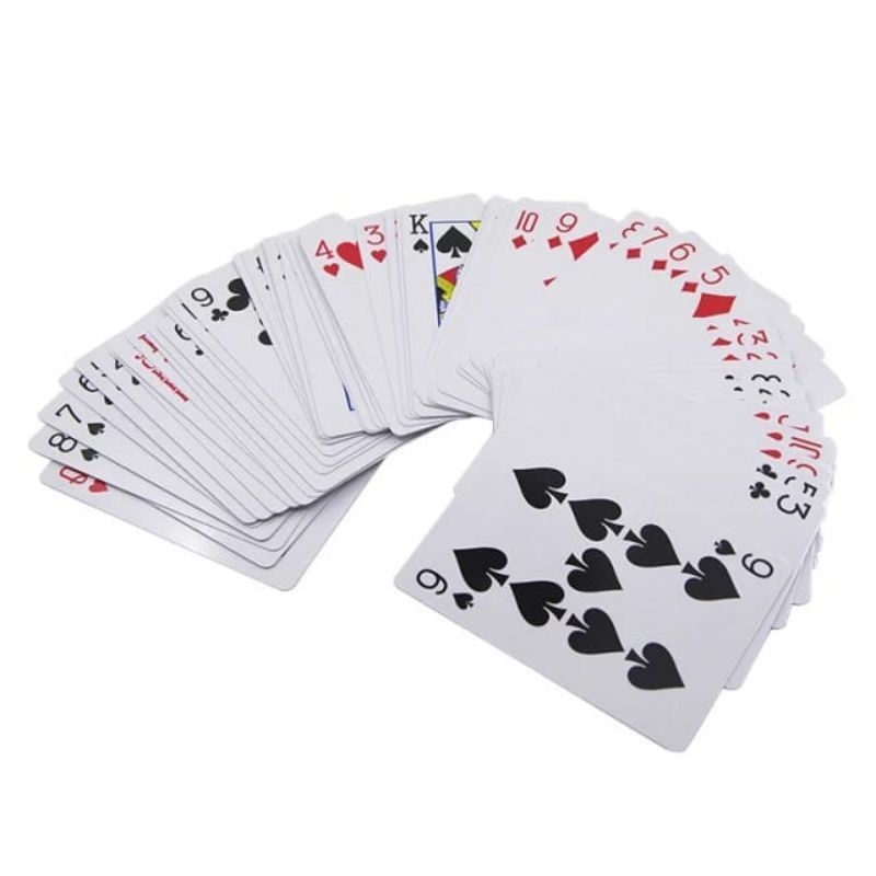 Jual PERMAINAN KARTU REMI CARDS POKER CARD PLASTIC COATED | Shopee ...