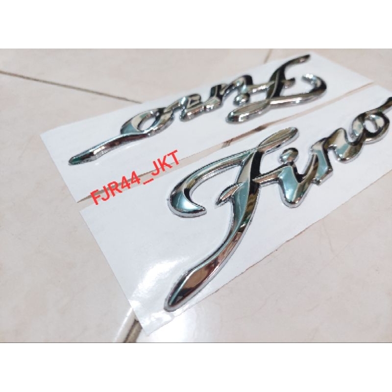 Jual emblem logo yamaha fino 125 fino grande timbul 3d chrome | Shopee ...