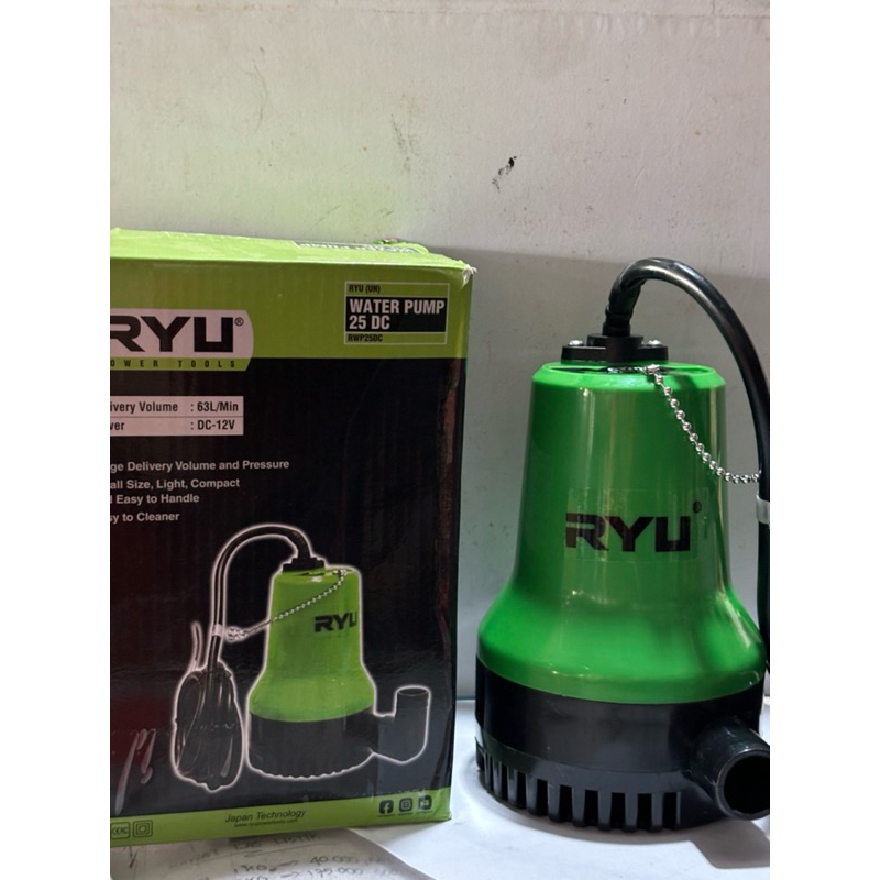 Jual Pompa Air Celup 12V RYU RWP25DC / Pompa Celub Kolam RYU RWP 25DC ...