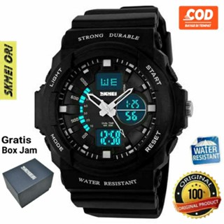 Jual Jam Tangan Anak Laki Laki Sport Digital Analog Anti Air 50M SKMEI 1061 ORIGINAL FREE BOX Dual Time Sporty Cowok Keren Renang ORI Water Resist Resistant Shopee Indonesia