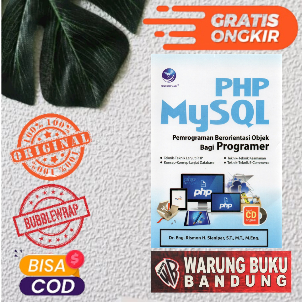 Jual Buku PHP Mysql Pemrograman Berorientasi Objek Bagi Programer - Dr ...