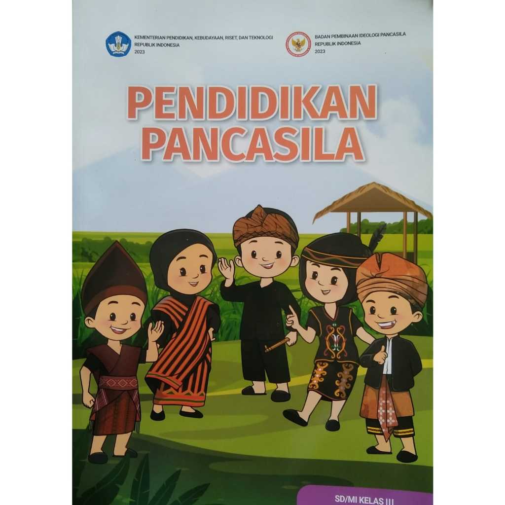 Jual Buku Paket Pendidikan Pancasila kelas 3 SD/MI Kurikulum Merdeka ...