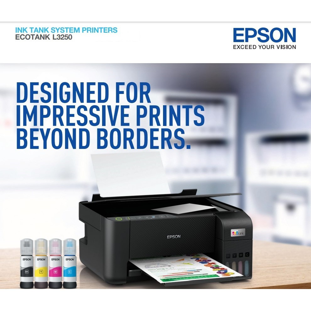 Jual Printer Epson EcoTank L3250 WiFi All-in-One (Print - Scan - Copy ...