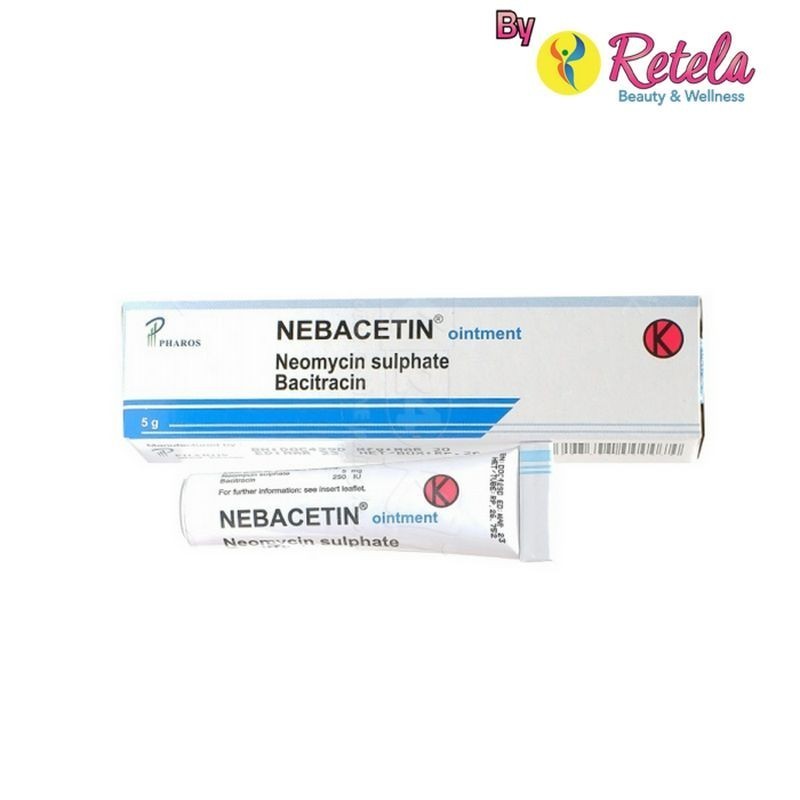 Jual Nebacetin Ointment/ Salep Luka Bakar/ Lecet Jatuh/ Pengering Luka ...