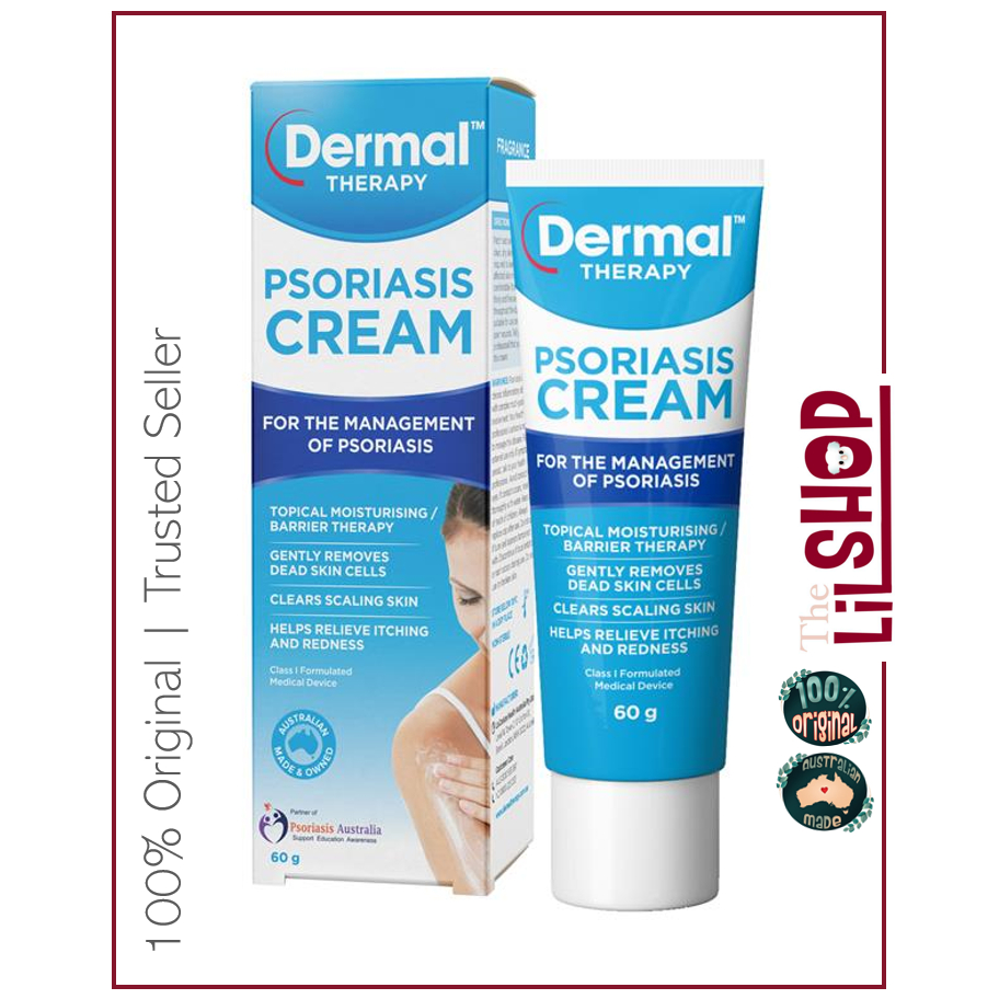 Jual Dermal Therapy Psoriasis Cream 60g | Shopee Indonesia