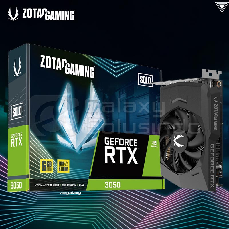 ZOTAC GAMING GeForce RTX 3050 6GB GDDR6 Solo | ZOTAC ZOTAC Gaming