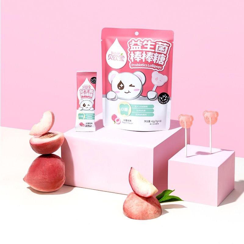 Jual permen kesehatan anak permen prebiotik lollipop prebiotik import ...