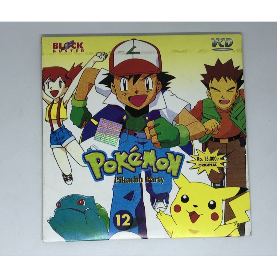 Jual VCD Film Pokemon Pikachu Series Original Movie Remaja Anak Teks ...