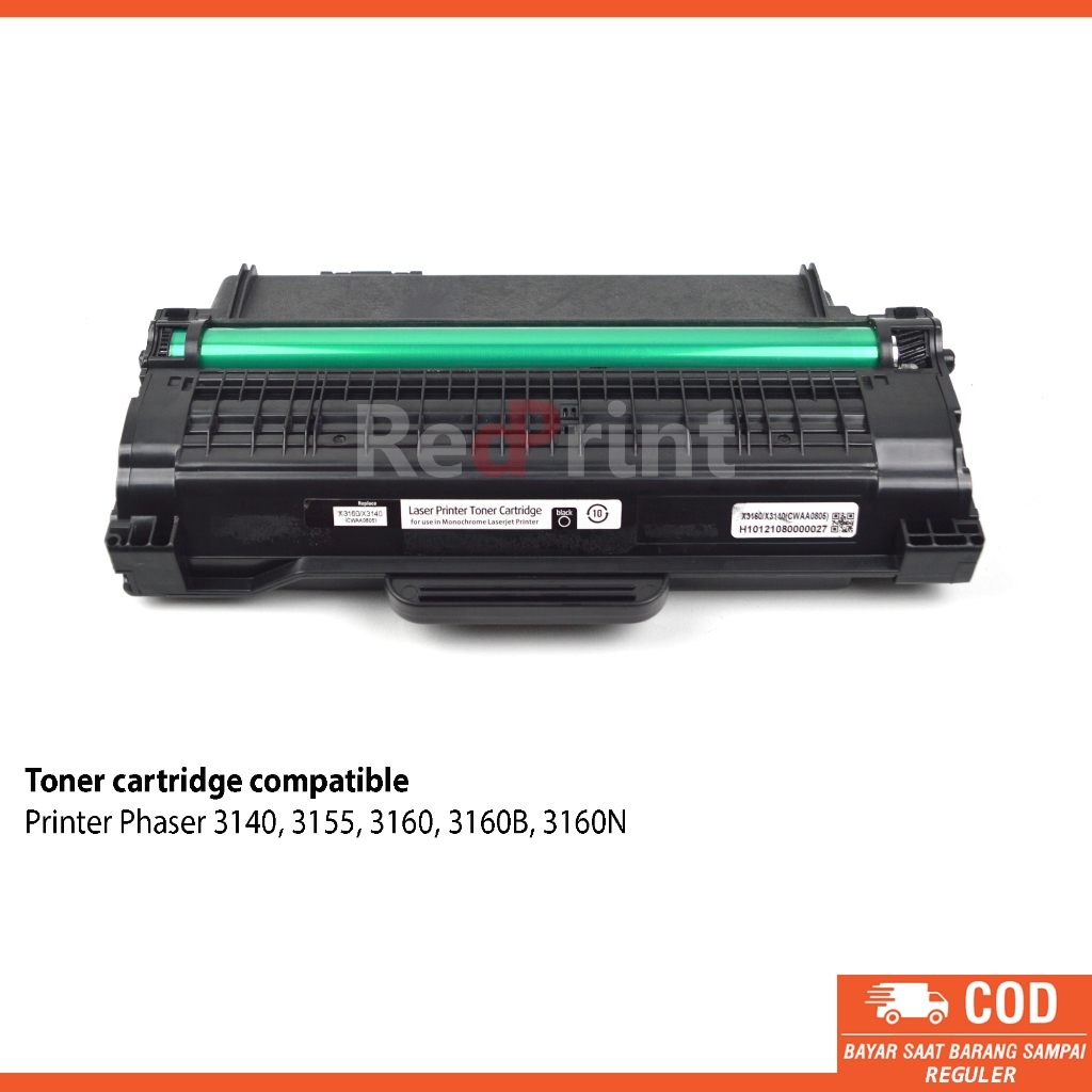 Jual Toner Cartridge Printer Phaser 3140, 3155, 3160 - Toner compatible ...