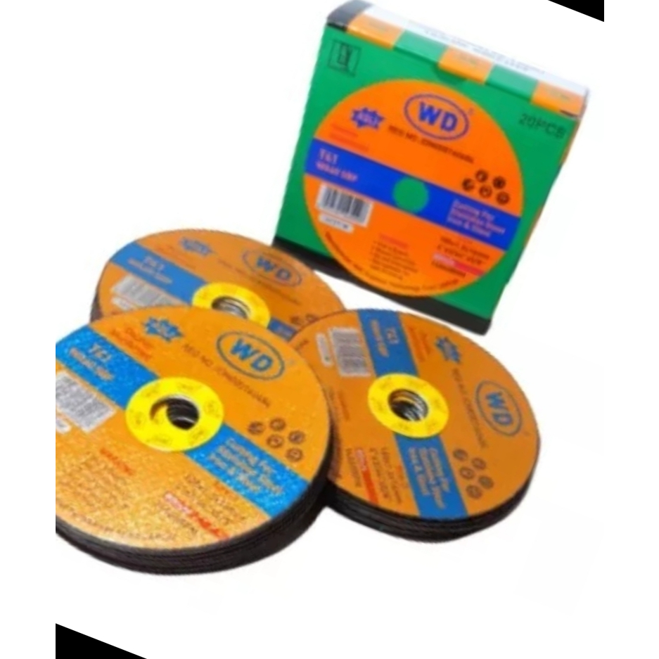 Jual 1 Pak 20 Pcs Mata Gerinda Potong WD 4 inch 4