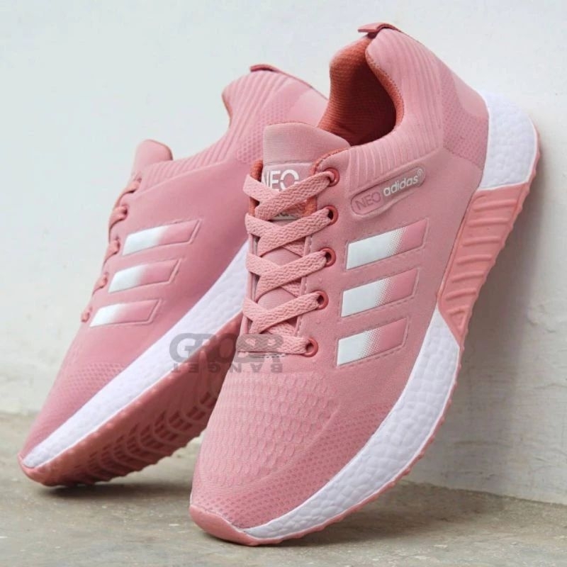 Adidas Neo Running Sepatu Lari Wanita Sepatu Wanita Olahraga