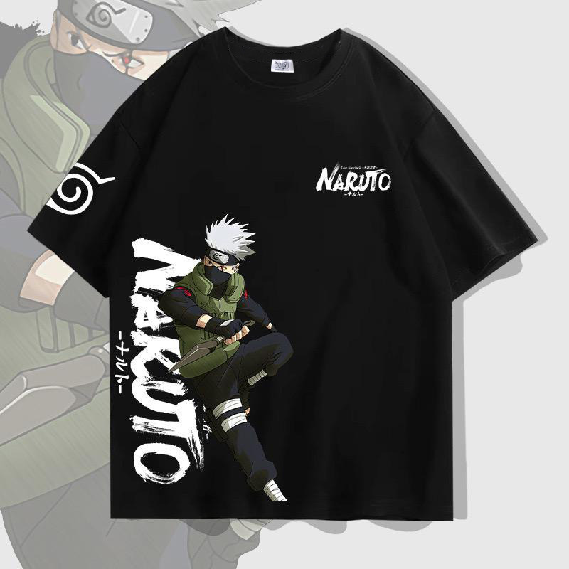 T-shirt blanc Naruto Shippuden Kakashi taille : M