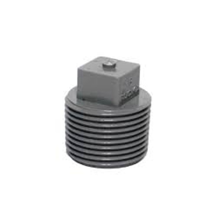 Jual Plug AW 1/2 Inch PVC Rucika / Dop Drat Luar PVC Rucika / Plug AW ...