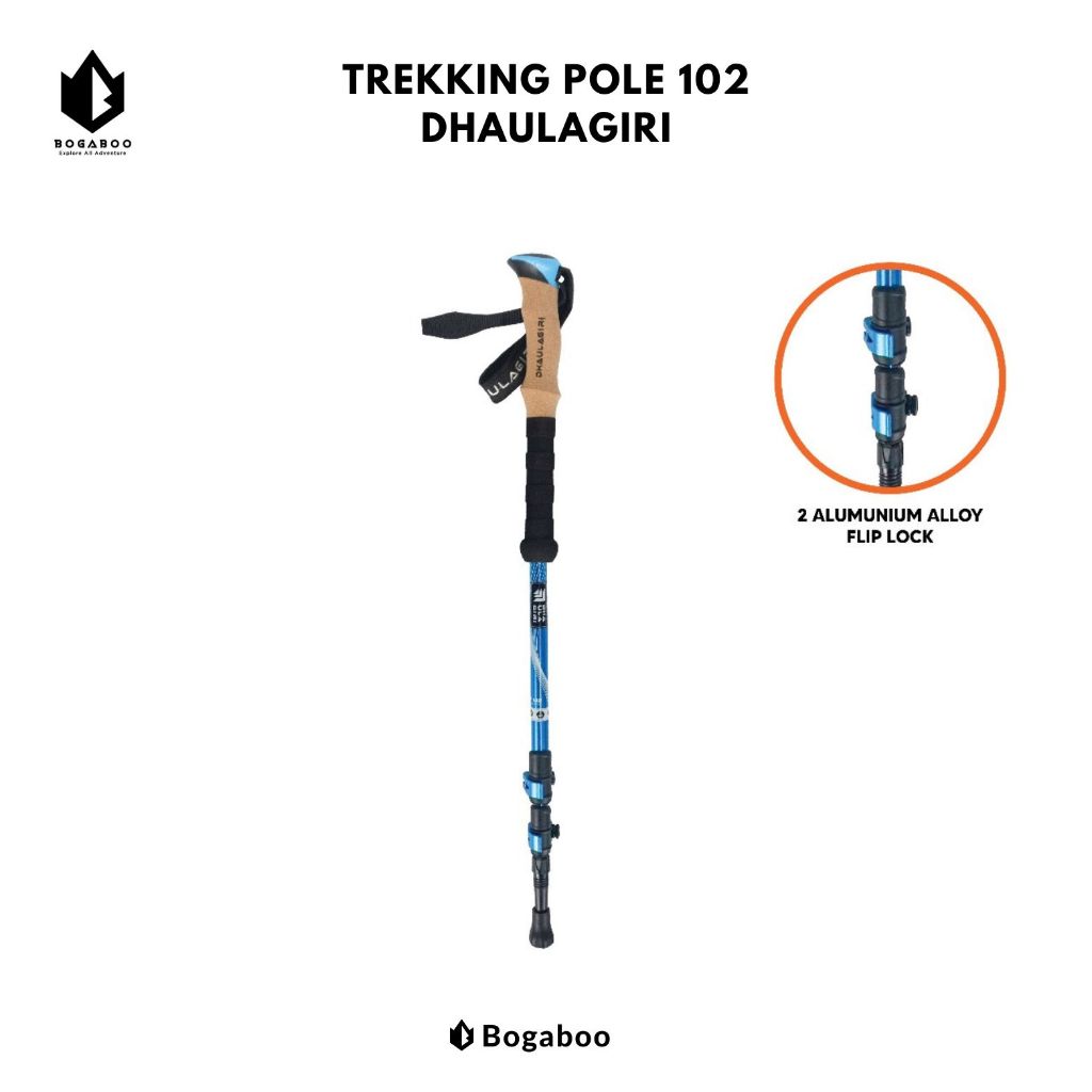 Jual Trekking pole Dhaulagiri Lipat 102 Tongkat Pendaki