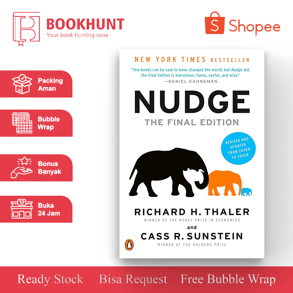 Jual Nudge: The Final Edition by Richard H. Thaler (English) | Shopee ...