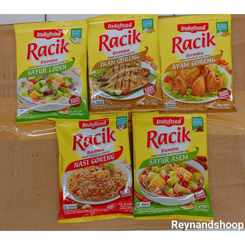Jual Indofood Racik Bumbu instan 20gr | Shopee Indonesia