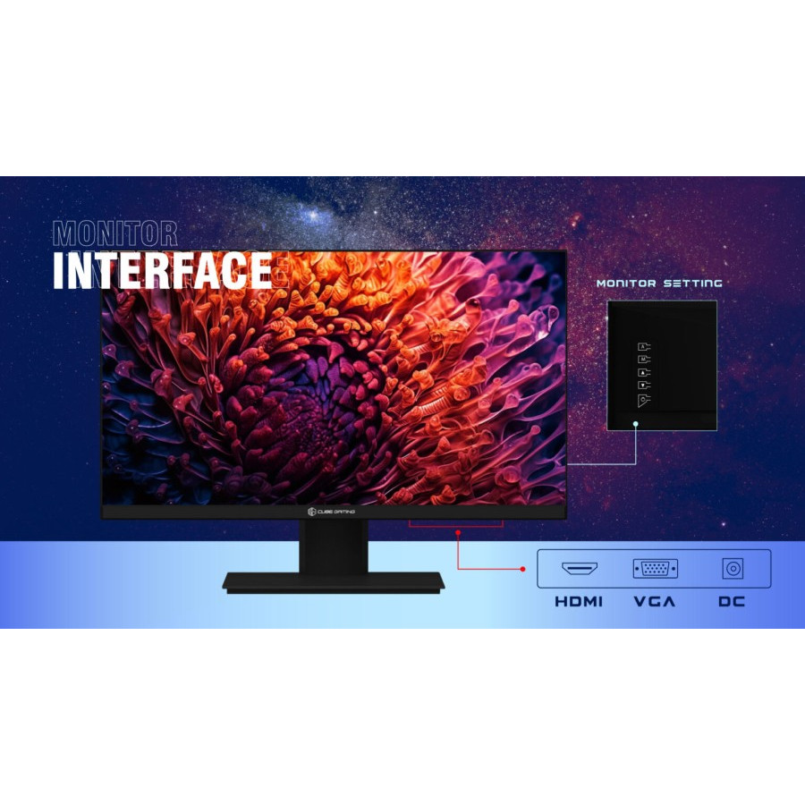 Jual CUBE GAMING RETINA 21.5