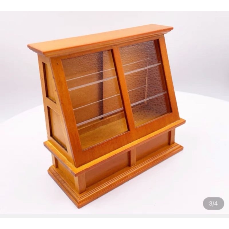 Jual Miniature Etalase / Miniatur Rak Roti Skala 1:12 Import | Shopee ...
