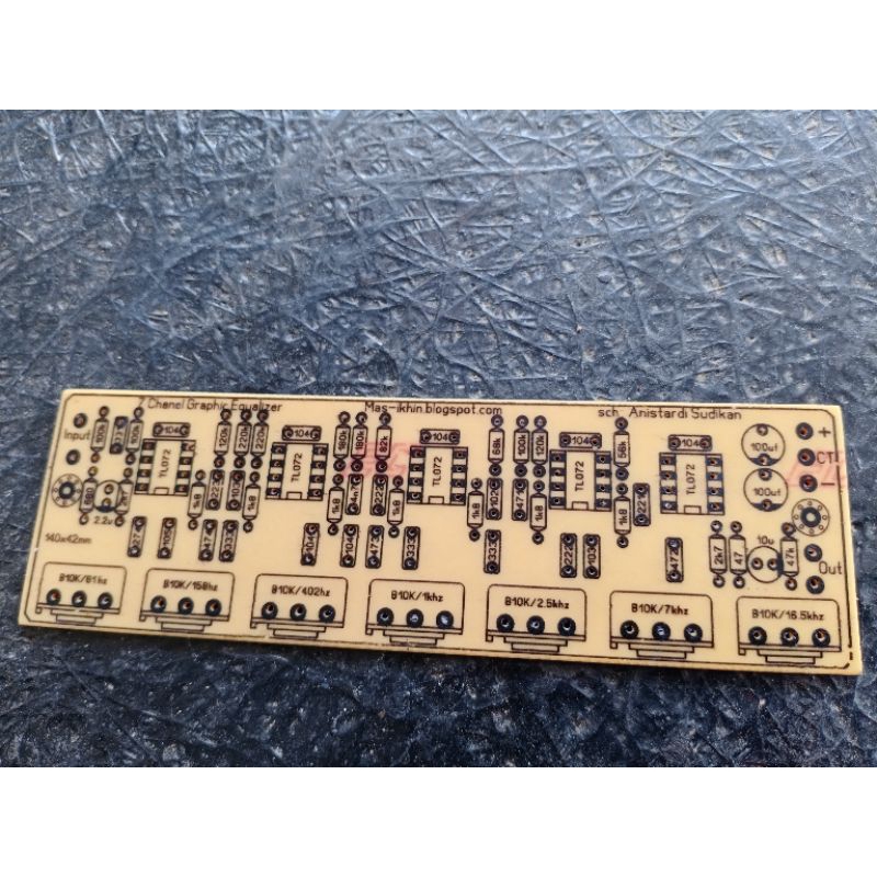Jual pcb equalizer sch anistardi | Shopee Indonesia