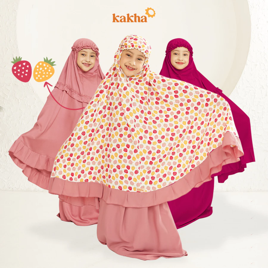  Mukena Anak Berries