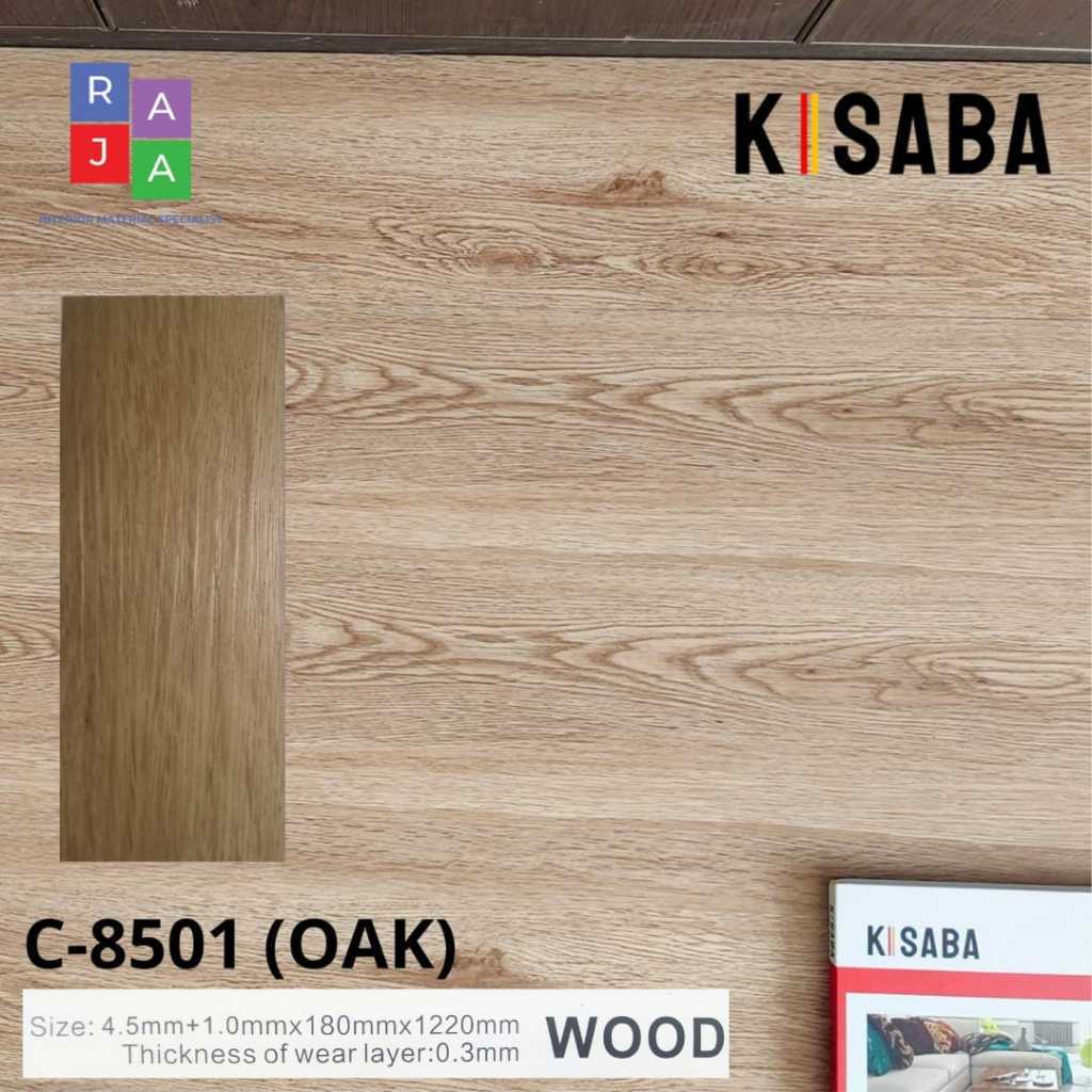 Jual Lantai SPC Kisaba Tebal 5mm/ SPC lantai Flooring Kisaba Click ...