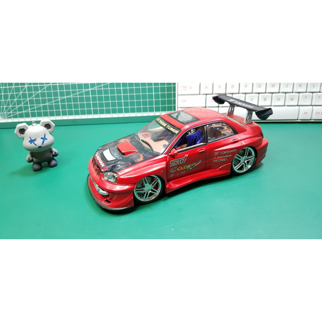 Jual kentoys Subaru impreza sti diecast 1 24 | Shopee Indonesia