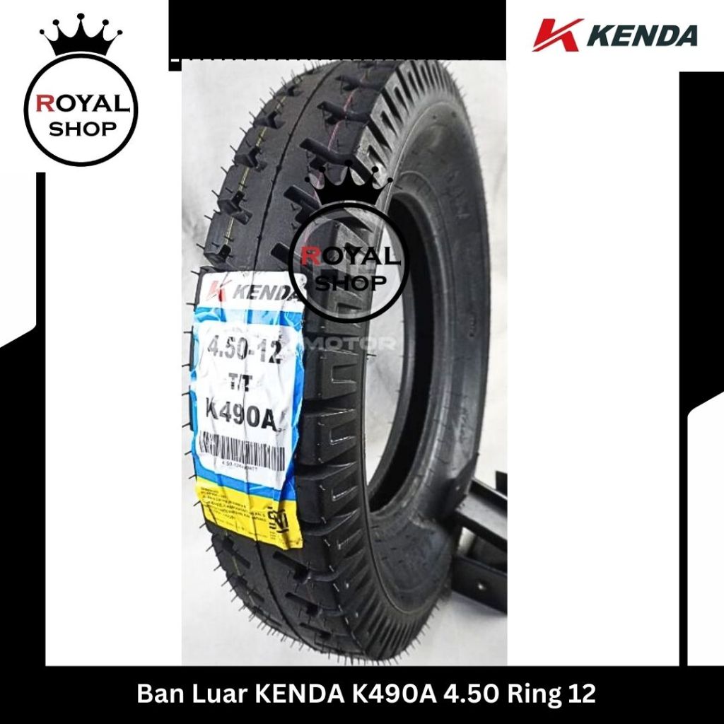 Jual Ban Luar KENDA K490A Motor Roda Tiga Viar Tossa Kaisar Nozomi 4.50 ...