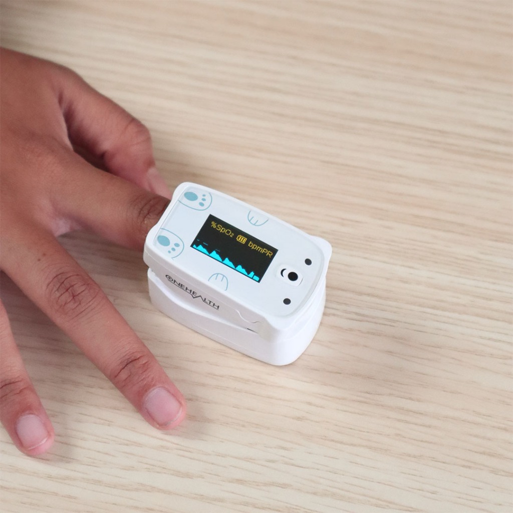 Jual Pulse Oximeter Anak OneHealth OH-500H OLED Screen - Alat Ukur ...