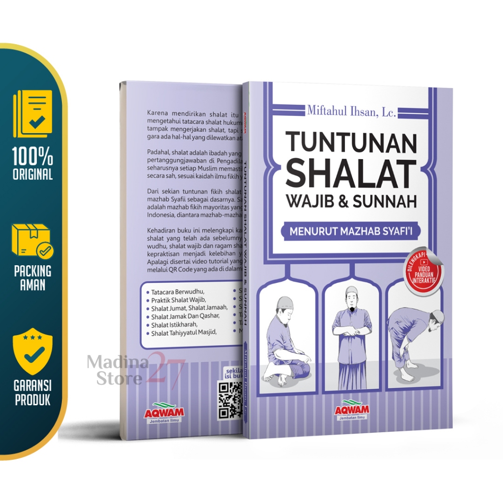 Jual Buku Tuntunan Shalat Wajib & Sunnah Menurut Mazhab Syafi'i | Tata ...