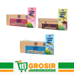 Jual Ultra Milk 200 ml 1 dus isi 24 pcs Semua Rasa ALL VARIANT | Shopee ...