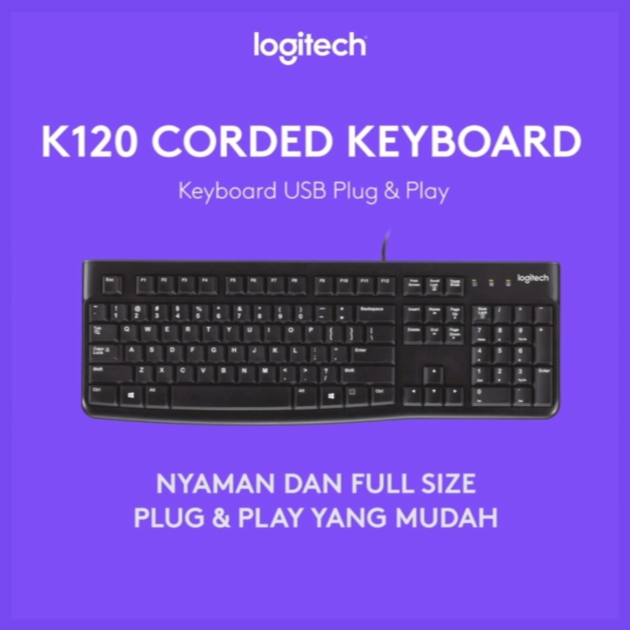 Jual KEYBOARD USB LOGITECH | Shopee Indonesia