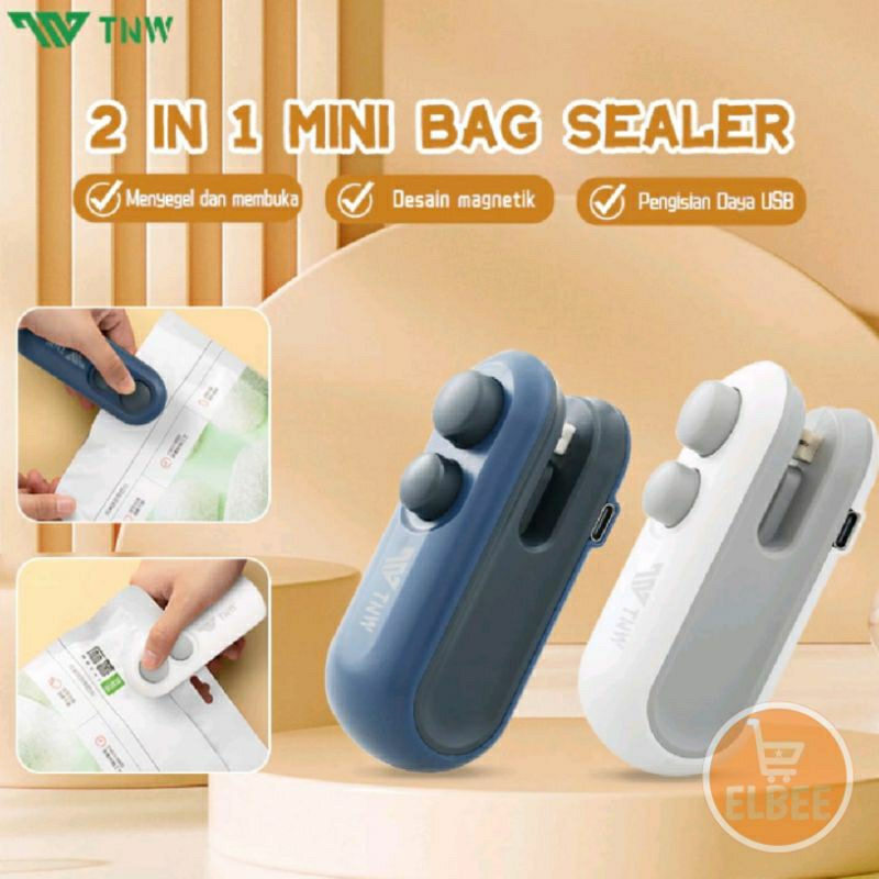 Jual Elbee TNW Snack Sealer mini Hand Sealer Portable Sealer Pengemas