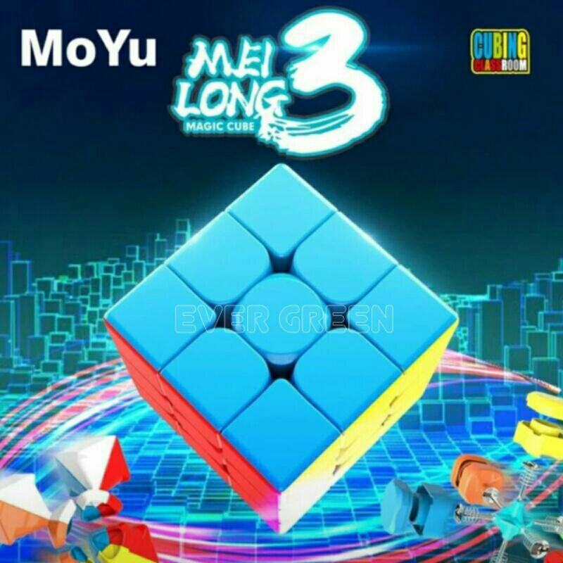 Jual Magic Cube 3x3 Moyu Mei Long - WCA Speedcube 3 Layer Magic Cubes ...
