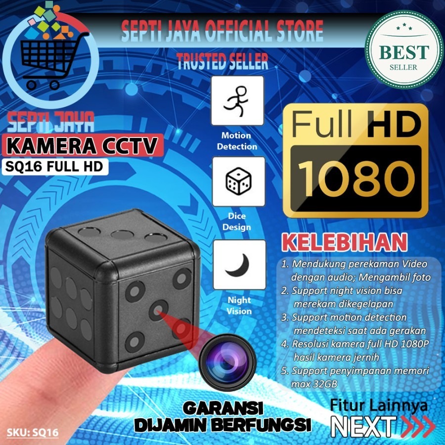 SQ29 Wifi Mini Kamera HD Kecil Sensor Inframerah Camera Olahraga Mini DV  Kamera Mikro Original SQ29 Action Cam Camera Mini Waterproof