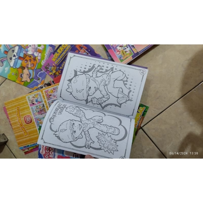 Jual oketoys mainan aktivitas buku mewarnai coloring book | Shopee ...