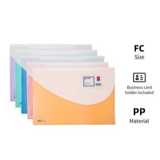 Jual Deli File Bag FC / Map File Dokumen Material PP Cocok Untuk ...
