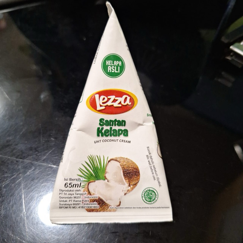Jual LEZZA santan kelapa asli 65ml | Shopee Indonesia
